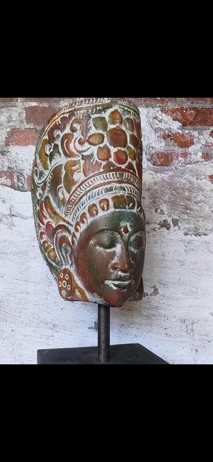 Pintura de escultura decorativa